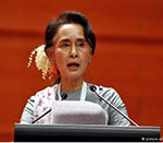 آنگ سان سوچی به مقام وزیر خارجه میانمار برگزیده شد 